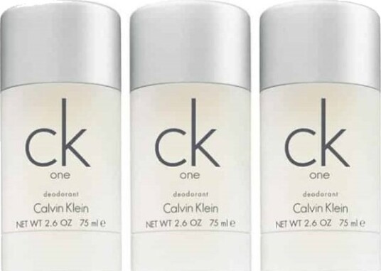 3-pack Calvin Klein CK One Deostick 75ml 3-pack Calvin Klein CK One Deostick 75ml
