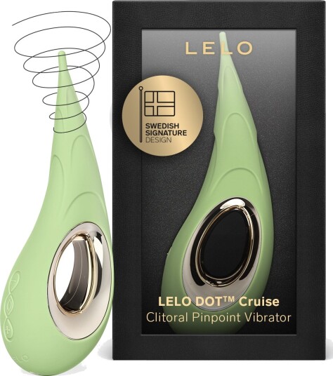 Lelo Dot Cruise Pinpoint Klitorisvibrator - Grønn - Grønn Lelo Dot Cruise Pinpoint Klitorisvibrator - Grønn - Grønn