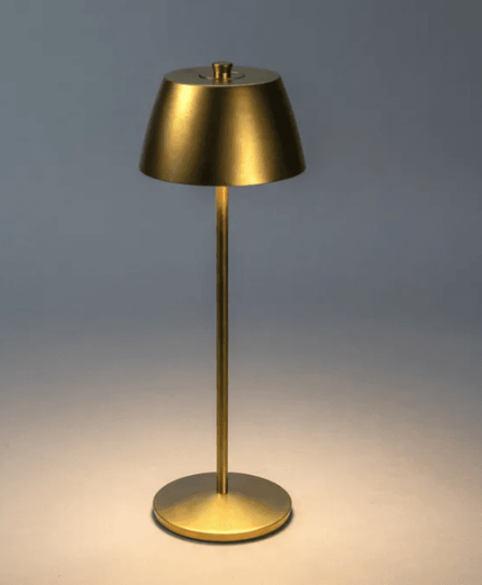 Trend Collection Eze USB Bordlampe Matt Messing