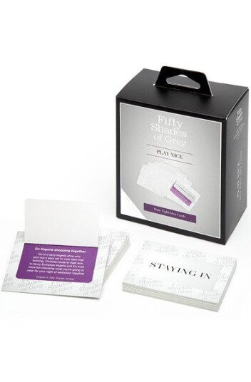 Fifty Shades of Grey Date Night Idea Cards