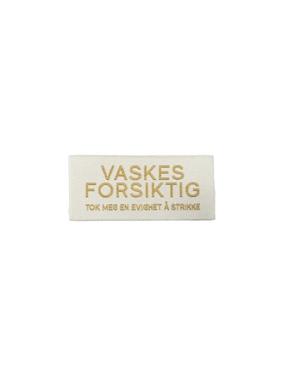 Kort Og Godt Symerke Vaskes Forsiktig PL244 Kort Og Godt Symerke Vaskes Forsiktig PL244