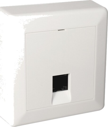 Lanse Modularkontakt 1xKat 6 Utp Påvegg Ph Ncs