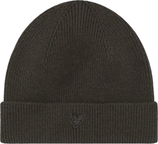 Lyle & Scott Tonal Eagle Beanie Grey ONE SIZE Lyle & Scott Tonal Eagle Beanie Grey ONE SIZE