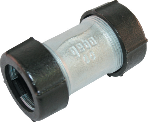 Rørkobling rett klemme 5/4" Galvanisert