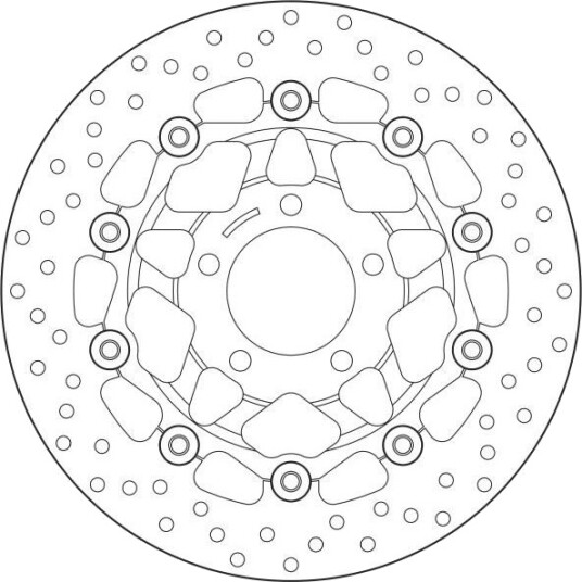 BREMBO 78B40820 Bremseskive