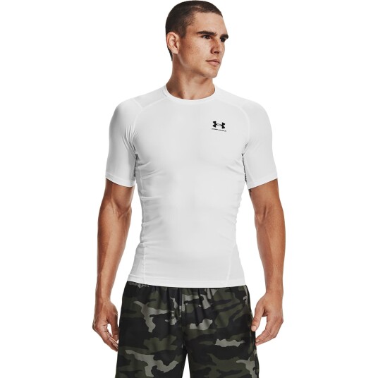 Under Armour HG Armour Comp SS White/Black M Under Armour HG Armour Comp SS White/Black M