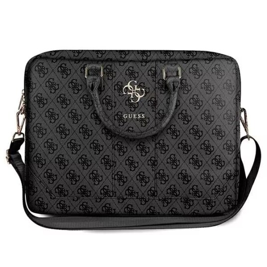 Guess 4G Big Logo bag for a 16" laptop - gray
