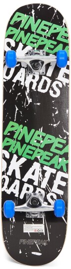 Pinepeak Skateboard, Svart/Grønn Pinepeak Skateboard, Svart/Grønn