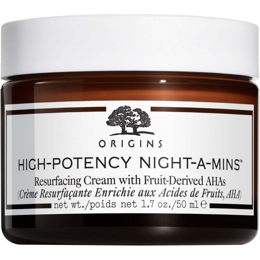 Origins High-Potency Night-A-Mins Resurfacing Cream With Fruit-Derived AHAs 50 ml