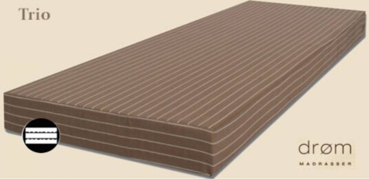 Drøm Trio Madrass 75x200