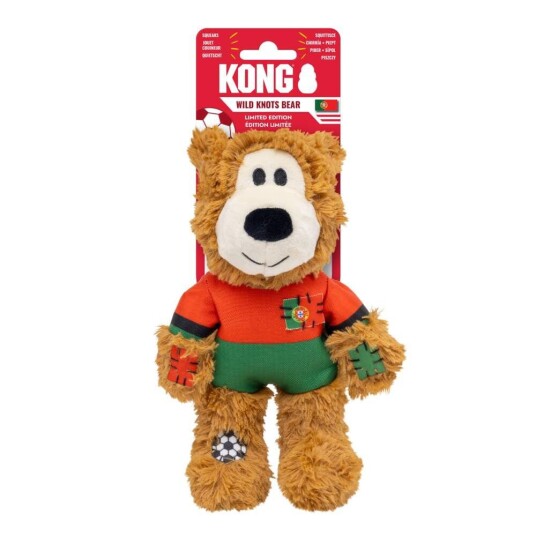 Kong Wild Knots Bear Fotballspiller Portugal