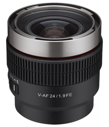 Samyang V-AF 24mm T1.9 Vidvinkel Cineobjektiv med Autofokus for Sony E