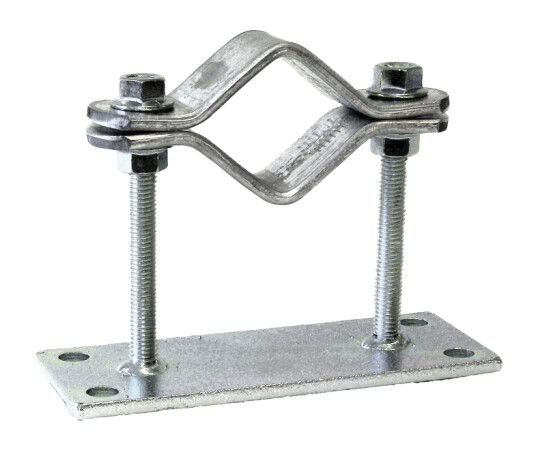 TELEVES Mast Clamp RK-50/76,adjust 0-75 mm from wall,for tubes Ø50mm