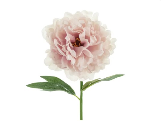 Lys Rosa Peonblomst 35 cm Kunstige Blomster