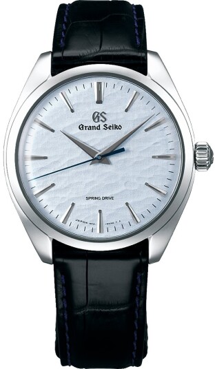 Grand Seiko Herreklokke SBGY007G Elegance Collection Blå/Lær Ø38.5