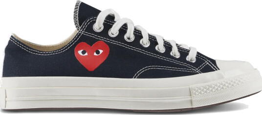 Comme des Garçons Play Herre Sko Svart 39 1/2 EU,