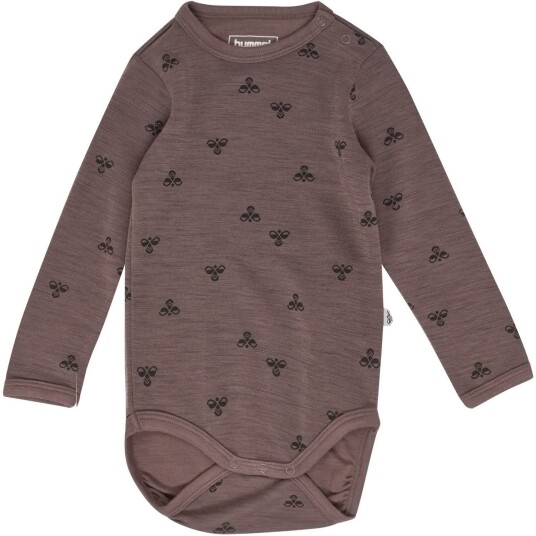Hummel Twilight Mauve Mini Ull Body L/S 80 Hummel Twilight Mauve Mini Ull Body L/S 80
