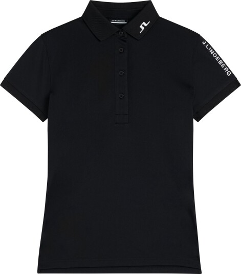 J.Lindeberg Tour Tech Golf Polo Dame Black M