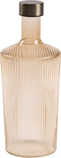 Paveau Ribbed Elegance flaske Bells 1,25L beige Paveau Ribbed Elegance flaske Bells 1,25L beige