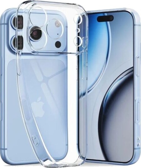 Tech-Protect FlexAir Case for iPhone 17 Pro Max / 18 Pro Max Transparent
