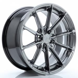 Japan Racing JR37 Hyper Black 8.5x19 5x112 ET35 B66.6