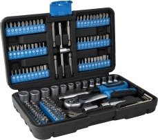 Güde Topnøkkelsett Med Bits - 1/4" - 130 Deler