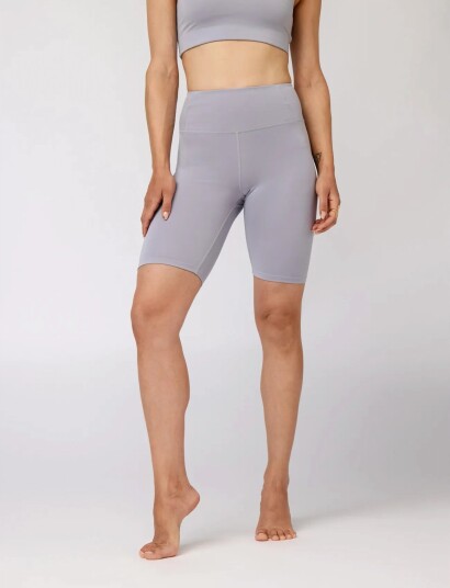 Girlfriend Collective Float High Rise Bike Shorts Purple XXL