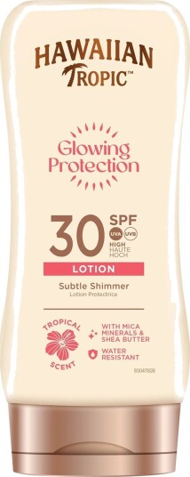 Hawaiian Tropic Glowing Protection Lotion SPF 30 170 ml - Solkrem for Strålende Beskyttelse