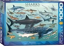 Eurographics Puslespill 1000 Deler Sharks