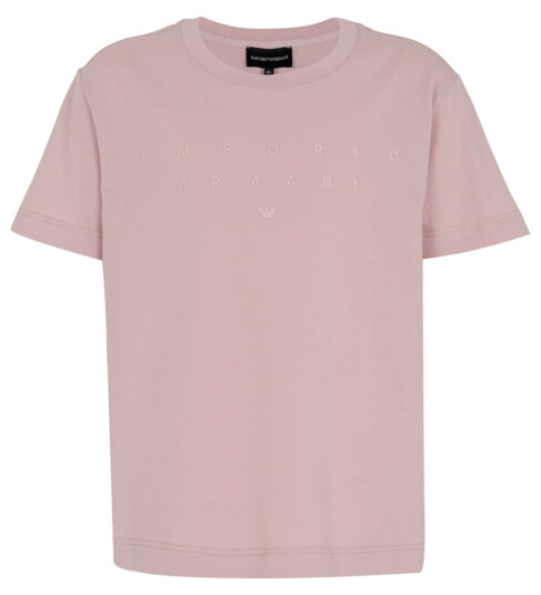 Giorgio Armani Emporio Armani T skjorte Polert Lilac m. Trykk Emporio Armani 6 år 116 T skjorte Rosa