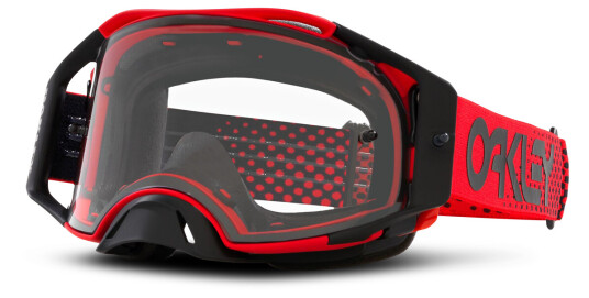 Oakley Crossbriller  Airbrake Moto-Rød m/Klar