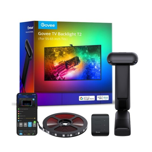 GOVEE ENVISUAL T2 TV BAKGRUNNSBELYSNING 75-85" GOVEE ENVISUAL T2 TV BAKGRUNNSBELYSNING 75-85"