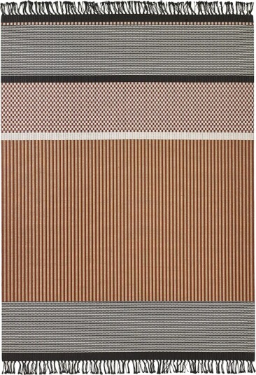 Woodnotes San Francisco teppe 170x240 Papirgarn/ Rødbrun