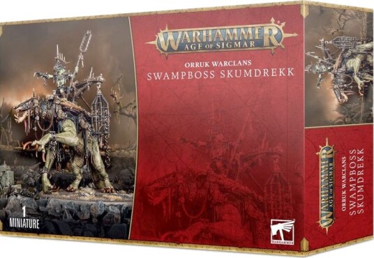 Warhammer Age of Sigmar - Orruk Warclans Swampboss Skumdrekk