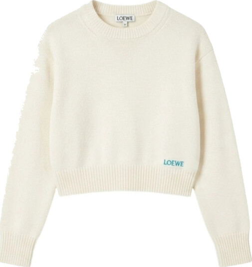 Loewe Dame Strikkevarer Hvit L,