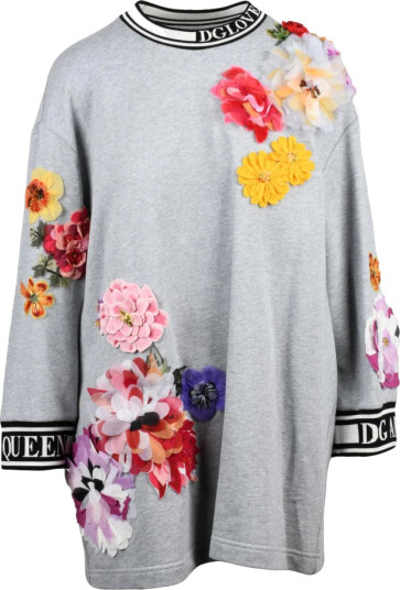 Dolce & Gabbana Dame Gensere & Hettegensere Grå XS,