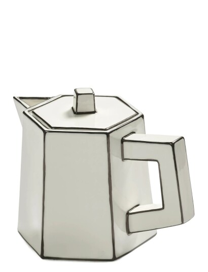Serax Tea Pot White/Black Carte Blanche - White - ONE SIZE Serax Tea Pot White/Black Carte Blanche - White - ONE SIZE