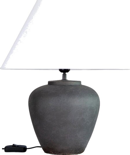 PR Home Bordlampe Lilly Grå Bordlamper