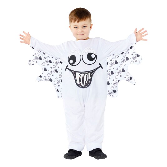 Amscan International Spøkelse Jumpsuit Barn Karnevalskostyme 18–24 måneder Amscan International Spøkelse Jumpsuit Barn Karnevalskostyme 18–24 måneder