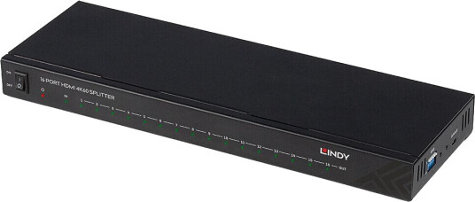 LINDY Splitter HDMI 16 Port HDMI 4K60 LINDY Splitter HDMI 16 Port HDMI 4K60