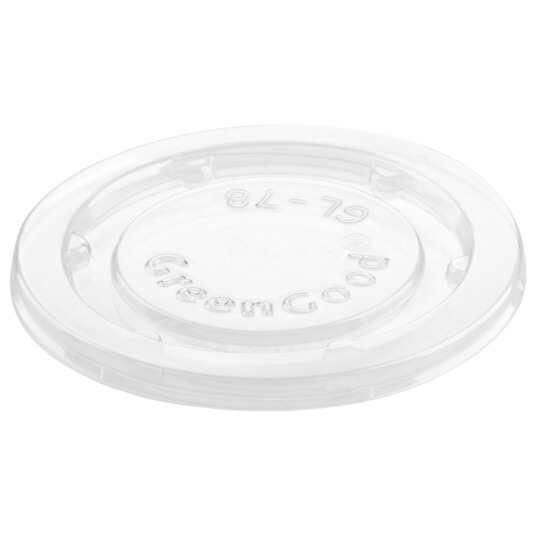 DUNI Lokk til dressingbeger EcoEcho IX; 7.8x0.6 cm (ØxH); Transparent; Rund; 200 Stykk / Forpakning