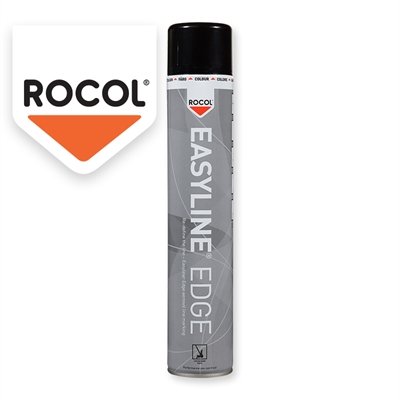 Merkespray ekstra slitesterk til oppmerking  Sort  ROCOL (750 ml)   