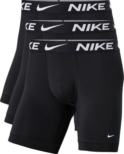 Nike Underwear Boxershorts Dri FIT Essential Micro Boxr Brief Long 3 pack Svart