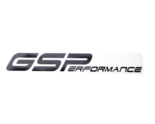 Alternativvare Klistermerke Svart GS Performance 44x8