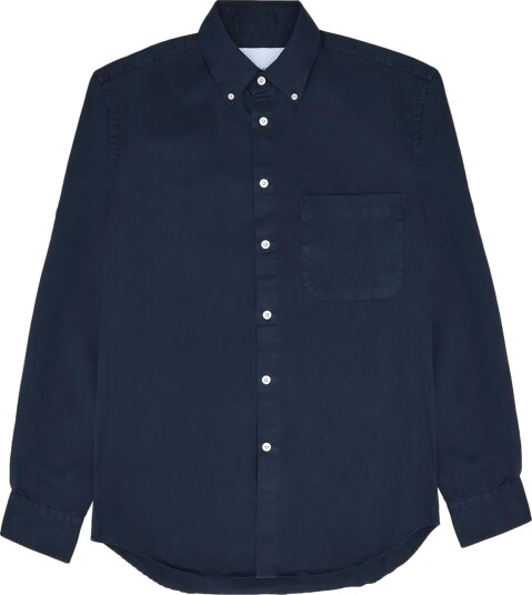Garment Project Relaxed Ls Button Down Shirt Navy NAVY S Garment Project Relaxed Ls Button Down Shirt Navy NAVY S