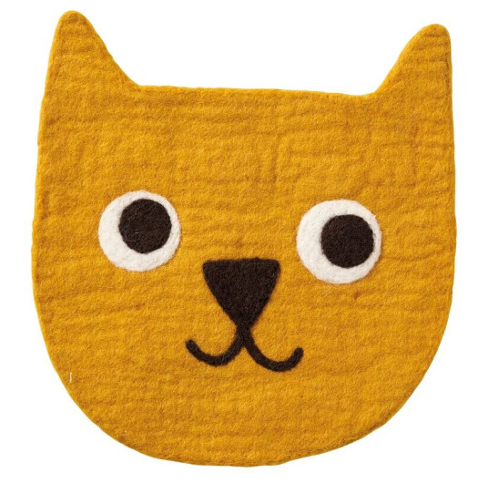 Klippan Yllefabrik Little Bear sitteunderlag Gul Klippan Yllefabrik Little Bear sitteunderlag Gul