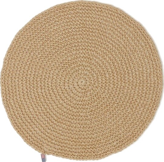 LEXINGTON Rund bordbrikke resirkulert papirstrå diameter 38 cm