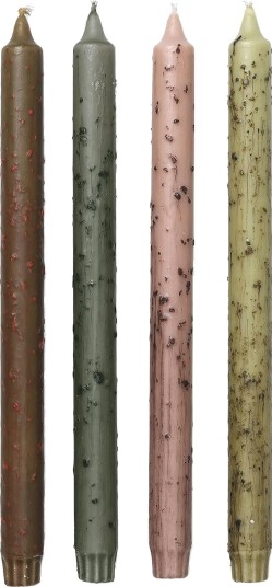 Ferm Living Mura Stearinlys 30 cm 4 pk Flerfarget Ferm Living Mura Stearinlys 30 cm 4 pk Flerfarget