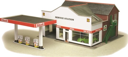 Metcalfe PO281 - H0 Servicestasjon