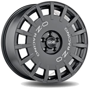 OZ Rally Racing Dark Graphite Silver Lettering 7x17 5x110 ET35 B75 OZ Rally Racing Dark Graphite Silver Lettering 7x17 5x110 ET35 B75